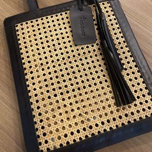 Feodora Rattan Shoulder Bag